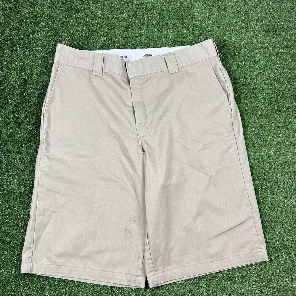 Dickies Men's Cream and Tan Shorts